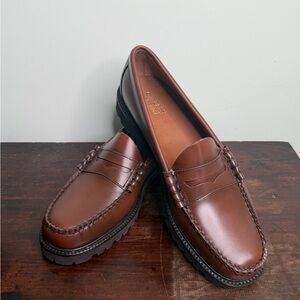 G.H. Bass & Co. Brown Leather Penny Loafers